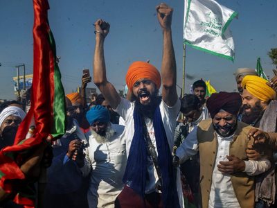 Enfrentamientos en India: policías y agricultores chocan en el Día de la República