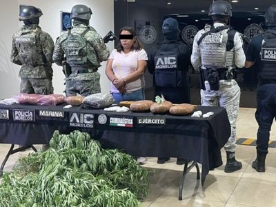 Detienen con droga a excandidata del PRD y PRI a la alcaldía de Totolapan; la ligan a “La Empresa"