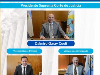 Garay fue electo presidente de la Suprema Corte por tercera vez