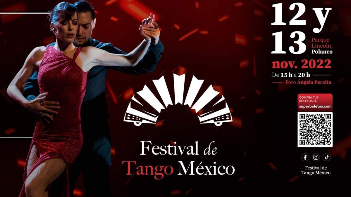 Promocional del Festival de Tango México