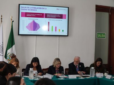 Nadine Gasman destaca avances para tener un sistema de salud “unificado” en CDMX