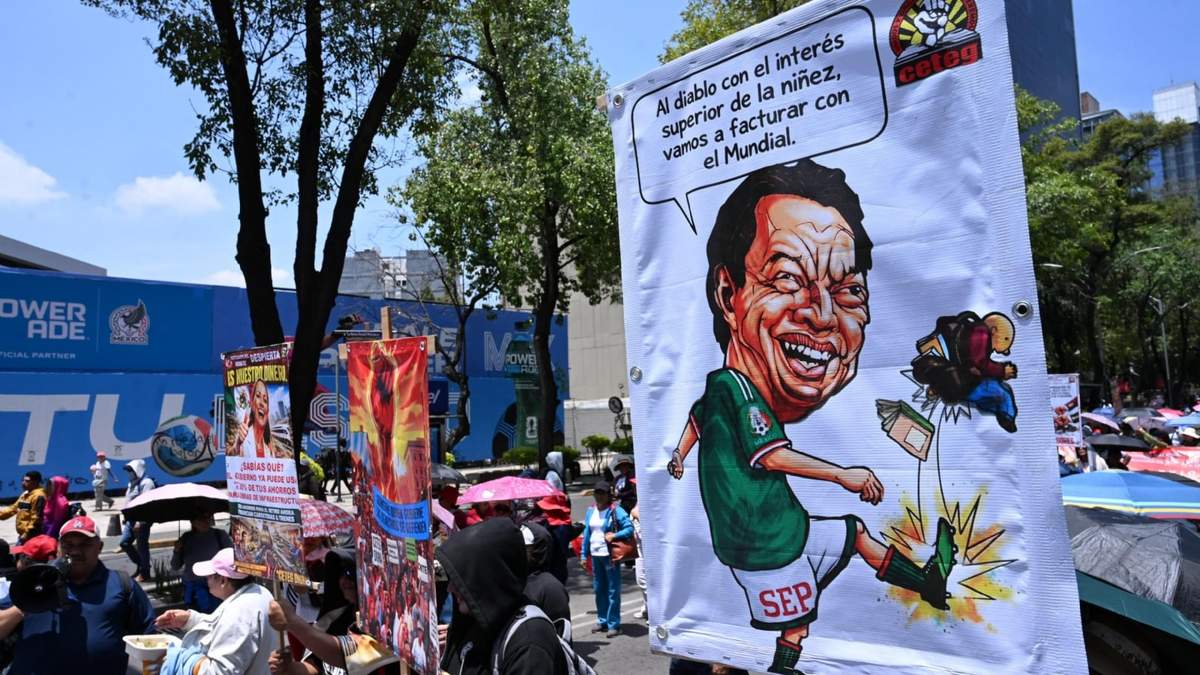 Movilización de la CNTE