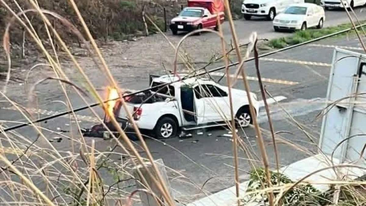 El sitio del enfrentamiento en Chiapas