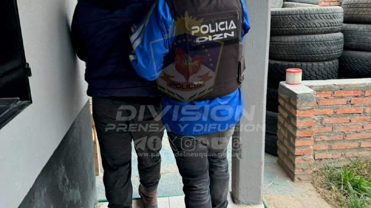 Un empleado del EPAS detenido por el robo de medidores. Fuente: (Policía de Neuquén)