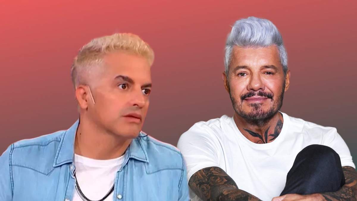 Ángel de Brito y Marcelo Tinelli. Fuente: (Minuto Neuquén)