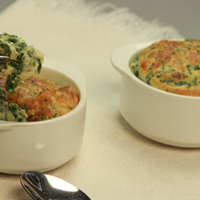 Souflé de espinacas: resolvé la cena en pocos minutos con esta receta increíble y con toque gourmet