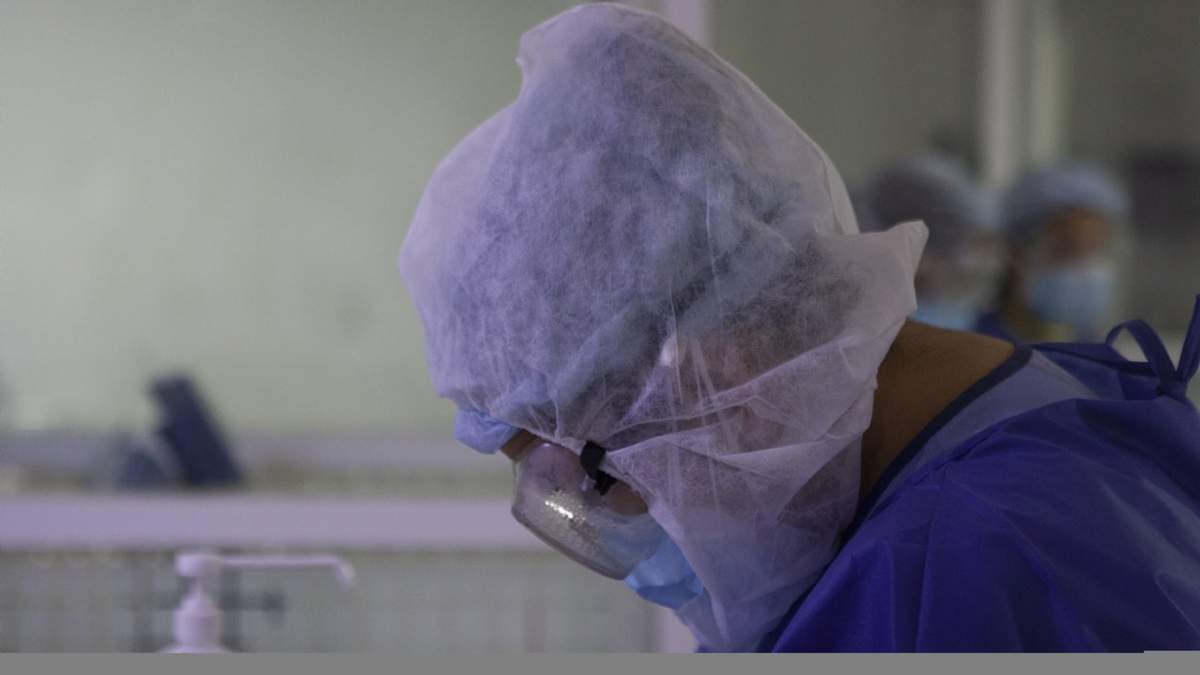 Personal médico en un hospital de la CDMX en la pandemia