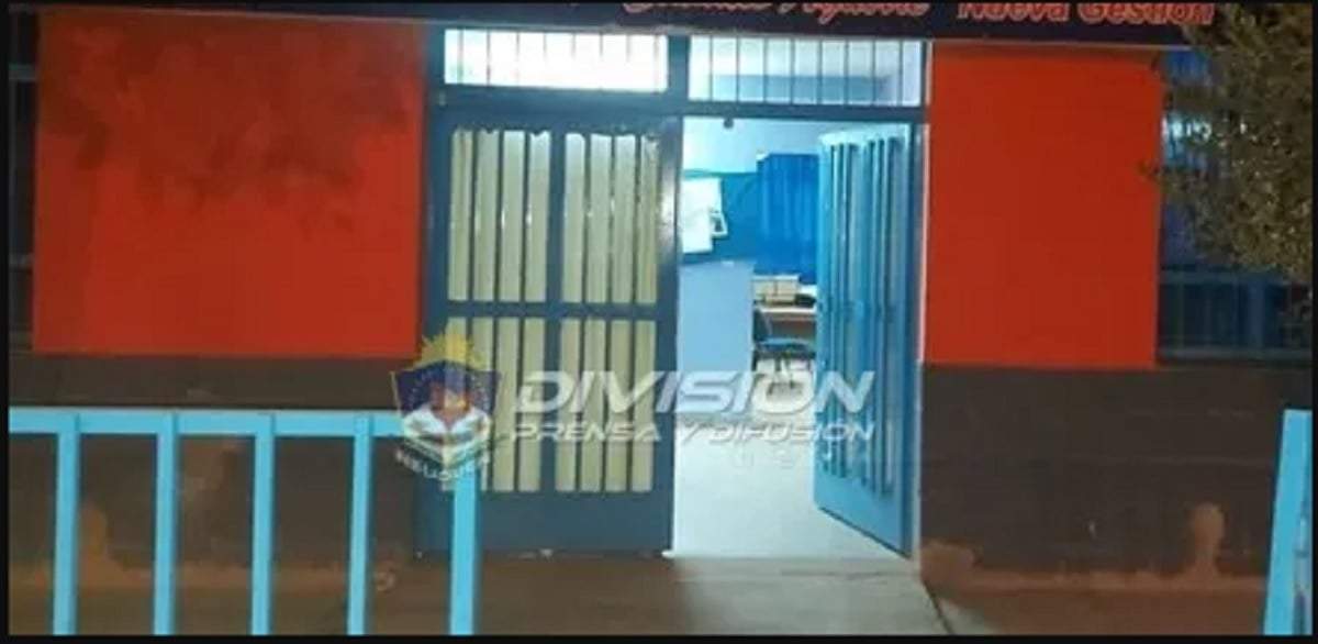 Intento de robo en un complejo de oficinas en Centenario. Fuente: (Policía Neuquén)
