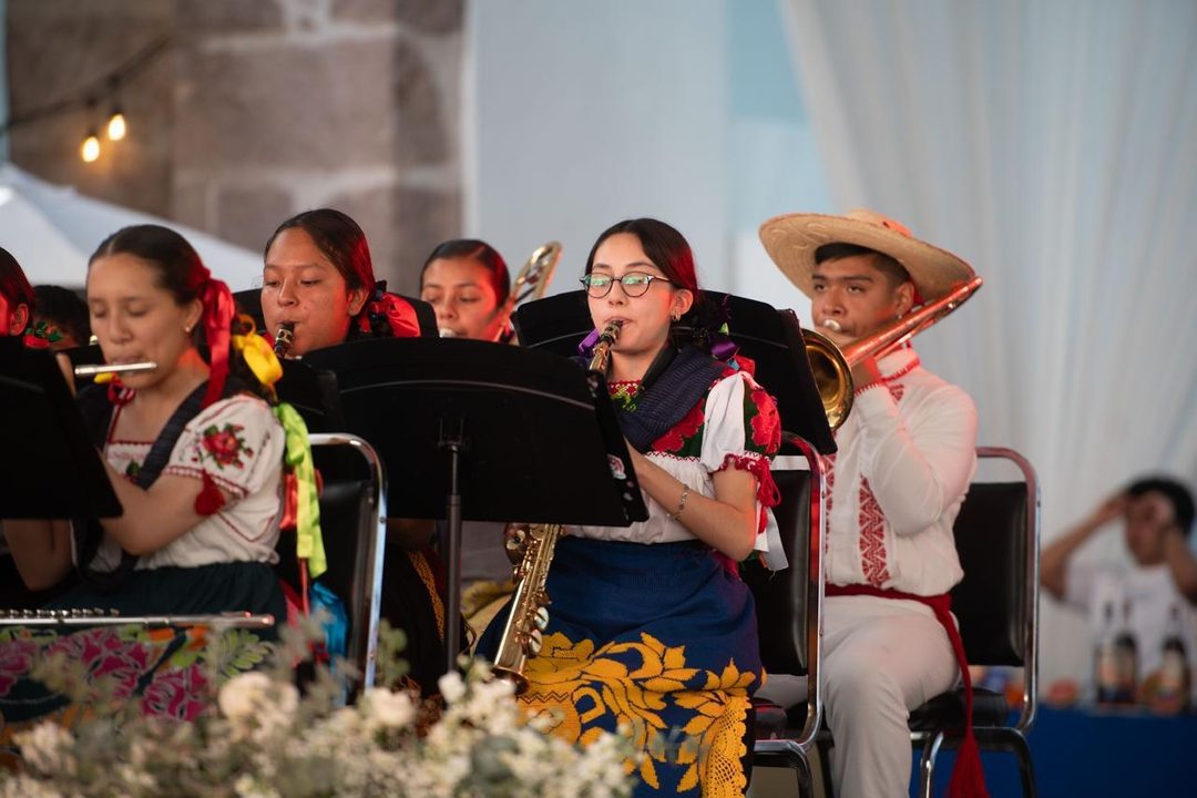 Niños y adolescentes de Semilleros Creativos  Cortesía de la Secretaría de Cultura Michoacán