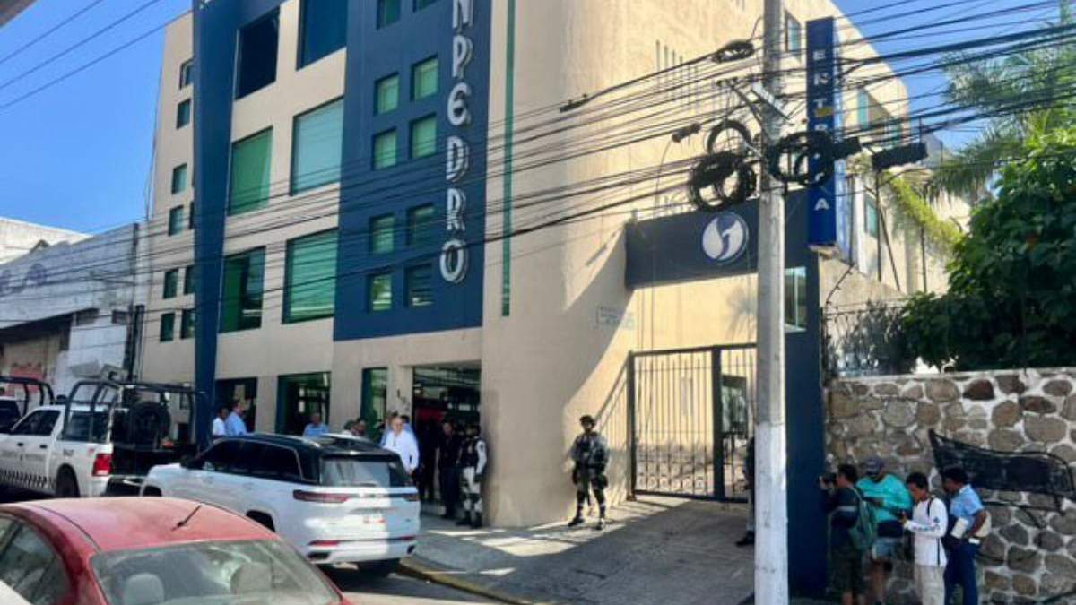 Resguardo de Guardia Nacional en el velorio en Acapulco