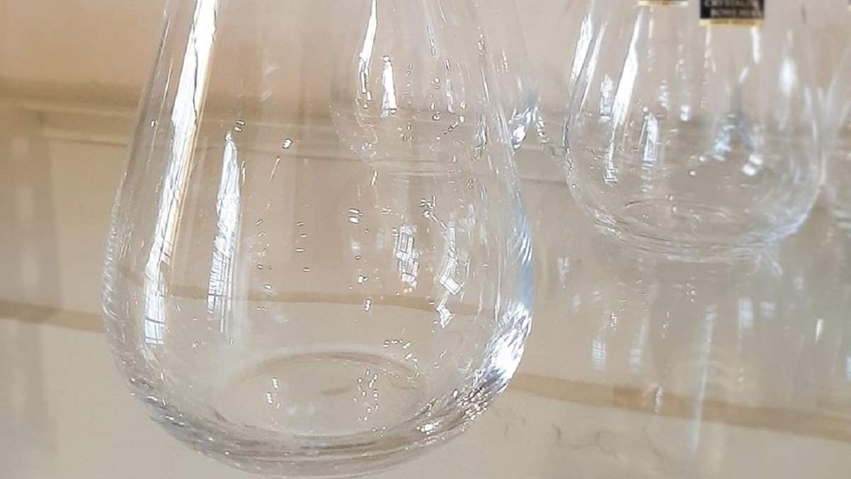 Cómo reciclar con vasos de vidrio. Fuente: (X)