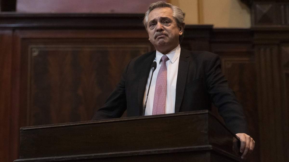 Presidente Alberto Fernández. Fuente: (Twitter)