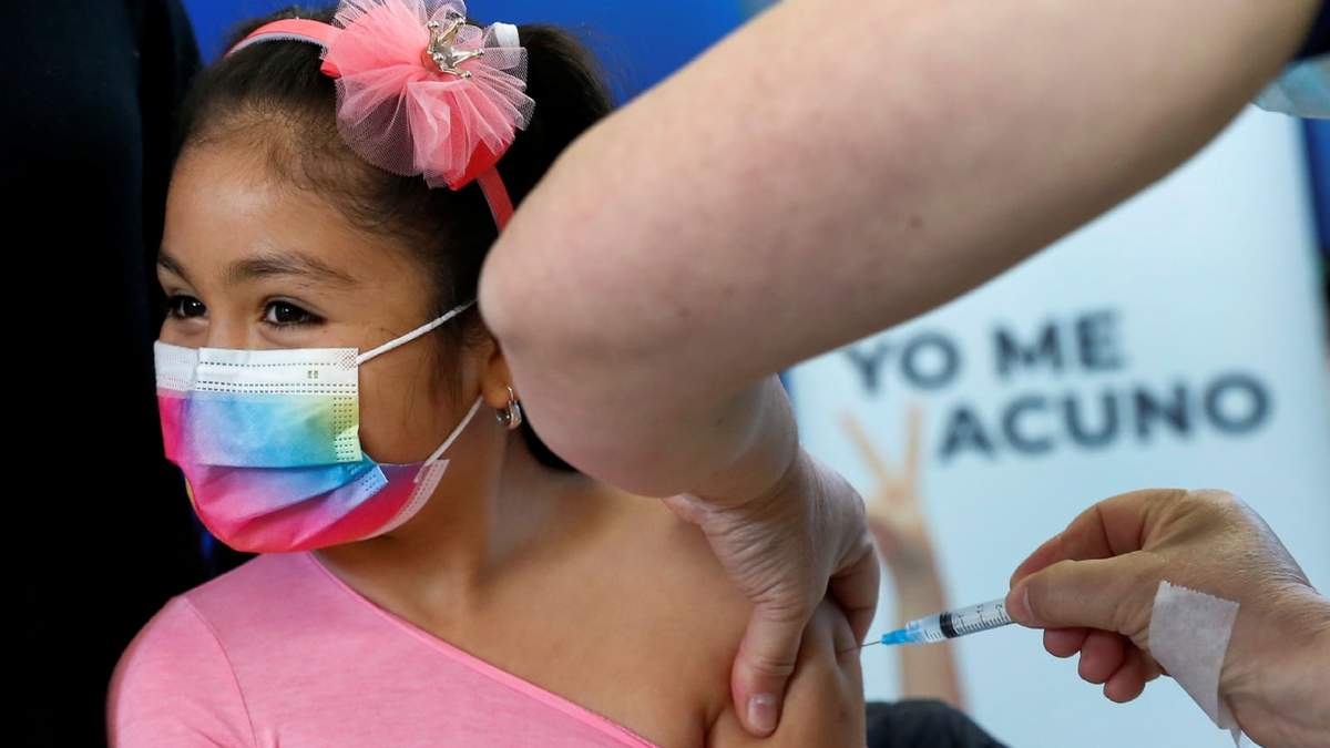 La inmunización a menores será con la vacuna de Sinopharm. Fuente: (Twitter)