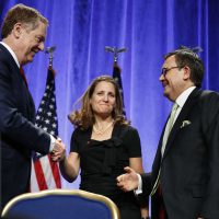 México, EU y Canadá acuerdan acelerar renegociación del TLCAN; segunda mesa será en la CDMX