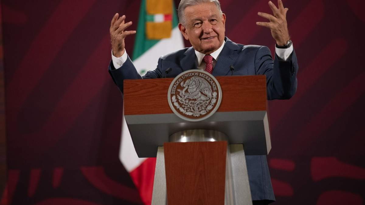 El presidente en Palacio Nacional