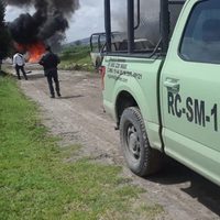 Detienen a líder de 'huachigaseros” tras enfrentamiento con la GN en Tepeaca