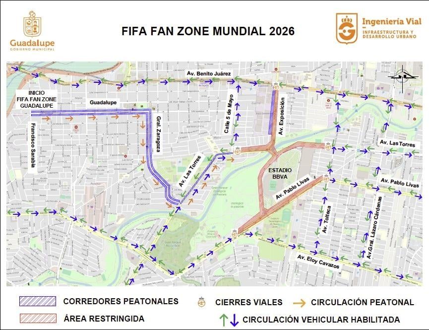 FIFA Fan Zone en Monterrey para el Mundial 2026
