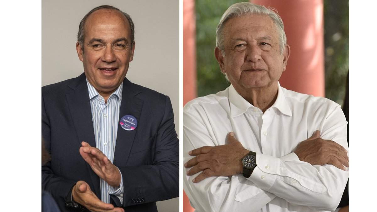 Felipe Calderón y López Obrador