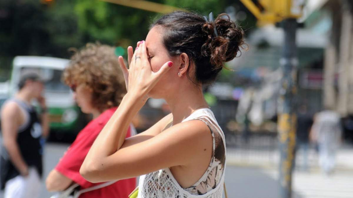 Se esperan altas temperaturas en gran parte del país. Fuente: (Twitter)