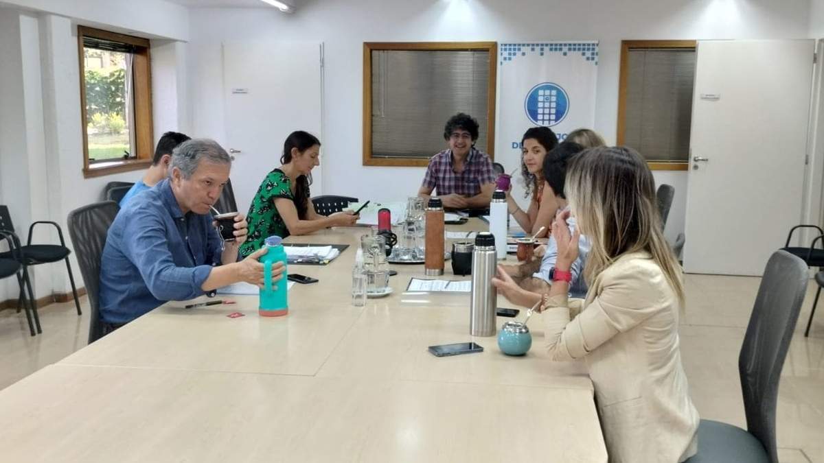 Reunión de comisión de Servicios Públicos del Concejo Deliberante de Neuquén. Fuente: (Twitter)