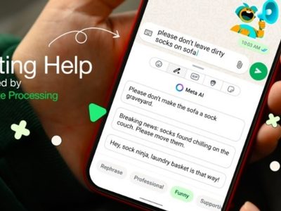 La IA de WhatsApp ayudará a ajustar el tono de un mensaje antes de enviarlo