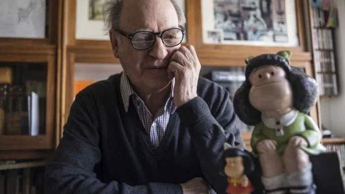Joaquín Salvador Lavado Tejón "Quino" y Mafalda