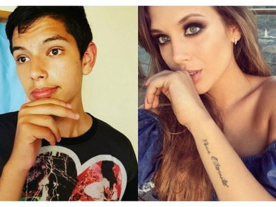¡Por su hermana mayor! Mirá lo que le hizo el hijo de Nazarena Vélez a su propio cuerpo