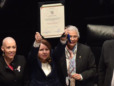El Senado elige a Loretta Ortiz Ahlf como nueva ministra de la SCJN