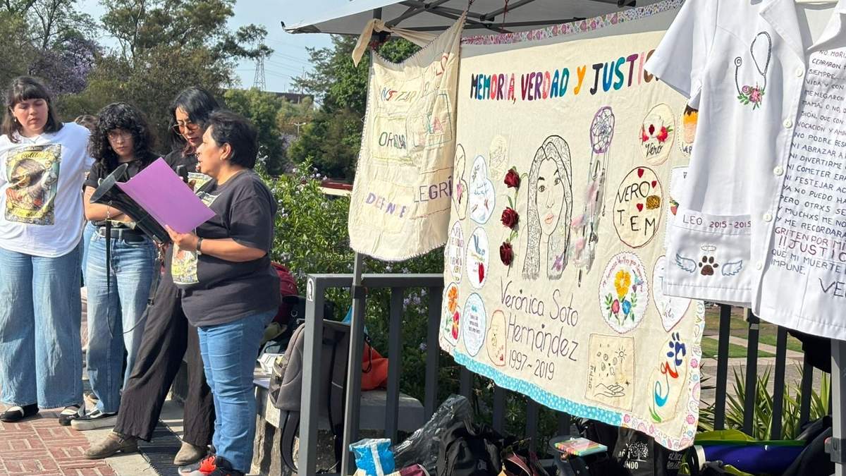 El acto en la UNAM para evocar la memoria de Verónica Soto Hernández