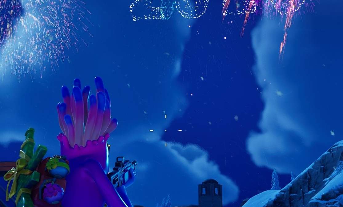Una imagen del popular juego Fortnite alusiva a 2023.