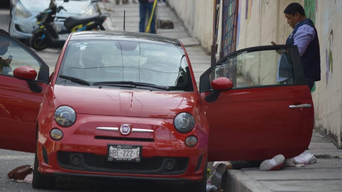 Auto de a maestra asesinada