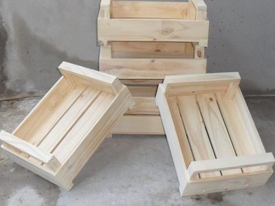 Nunca más los tires: transformá los cajones de verdulería vacíos en este hermoso mueble para tu cocina