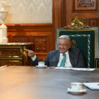 Larry Fink ve potencial de crecimiento en México y seguirá invirtiendo: AMLO