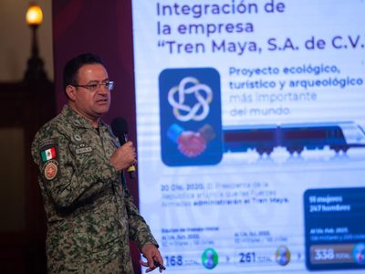 Tren Maya iniciará operaciones el 1 de diciembre: Sedena