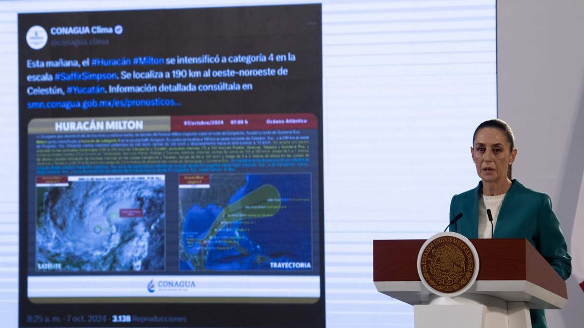 Sheinbaum en conferencia