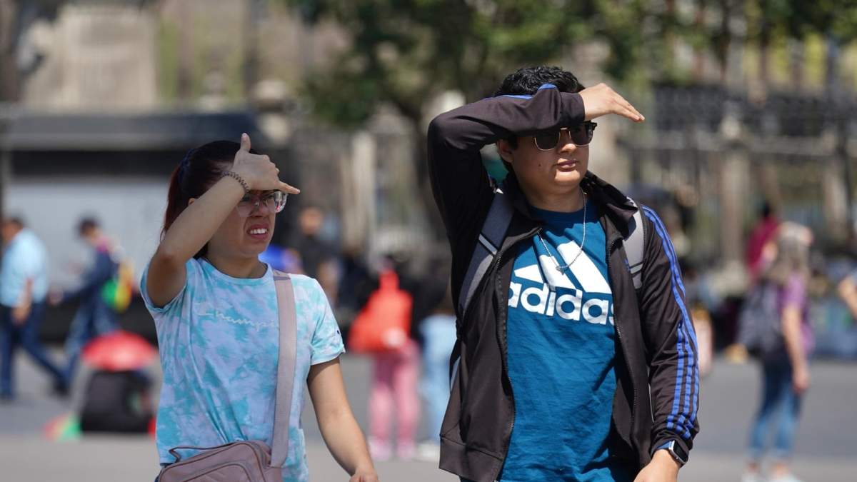 Se pronostican altas temperaturas máximas entre las 13:00 y las 17:00 horas del martes
