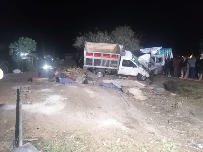 Cuatro migrantes murieron y 16 más resultaron heridos tras choque en carretera de Chiapas