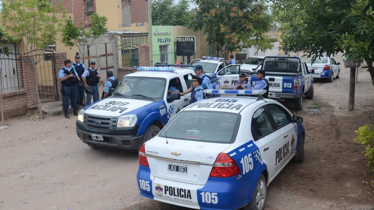 Policía de Neuquén Capital. Fuente: (Twitter)