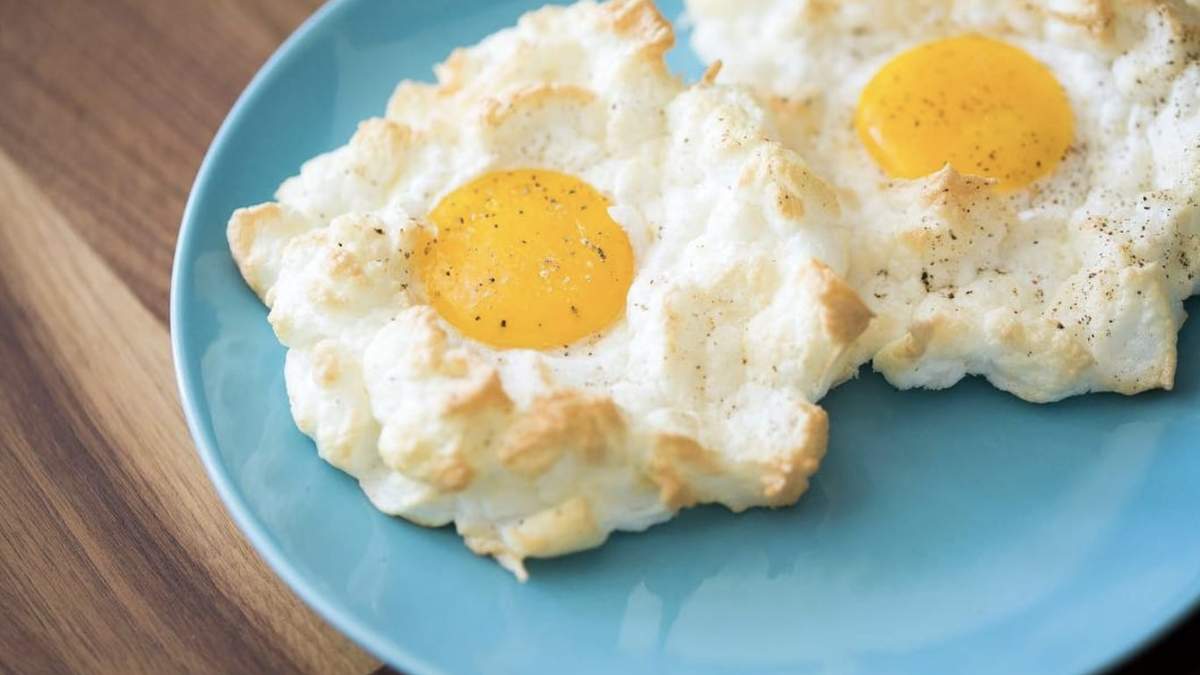 Huevos Nube o souflé. Fuente: (Instagram)