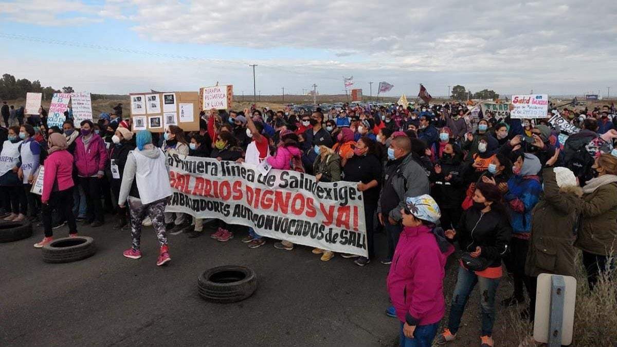 Corte en la Ruta 22. Fuente: (Instagram)