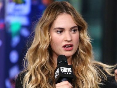 Dio la cara: Lily James reapareció tras la polémica que protagonizó con un actor casado