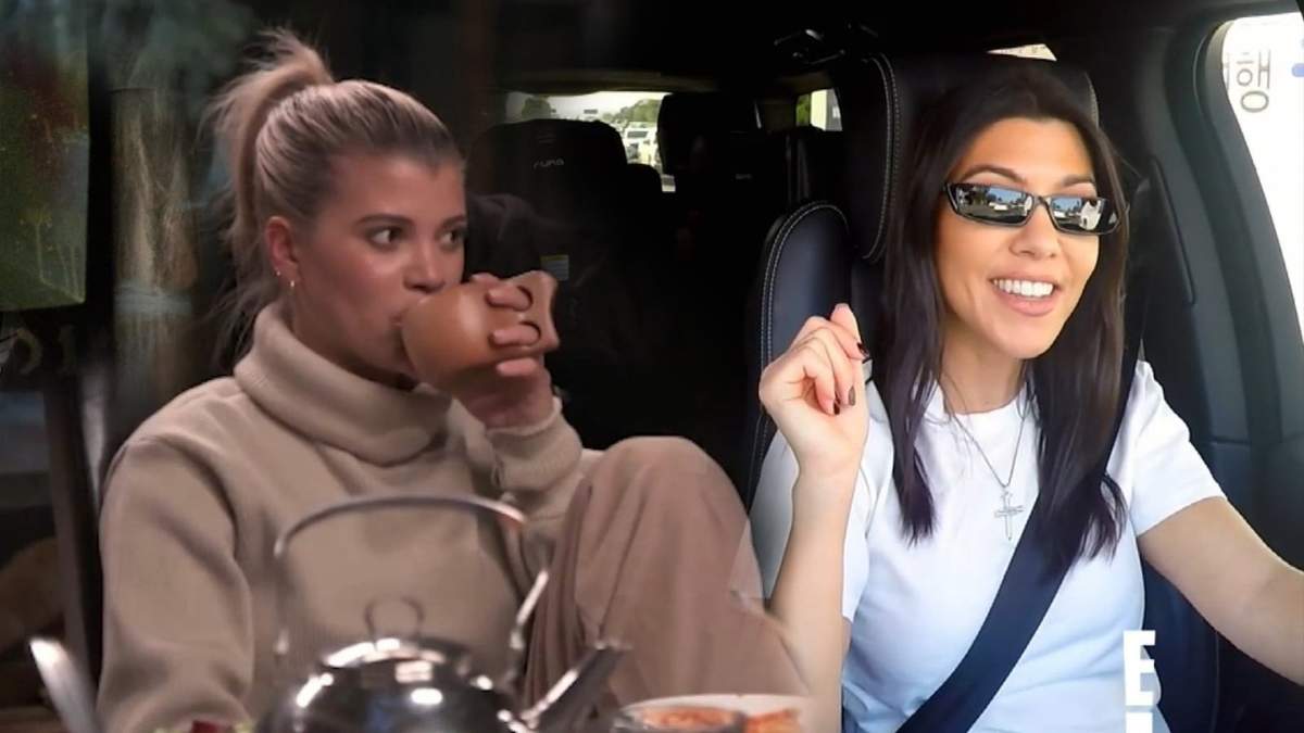 Sofia Richie y Kourtney Kardashian. Fuente: (Twitter).