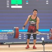 Él es Jonathan Muñoz Martínez, debutante mexicano de halterofilia en Juegos Olímpicos