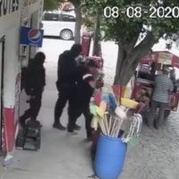 Sujetos uniformados levantan a tendero en Jalisco; fiscalía indaga (Video)