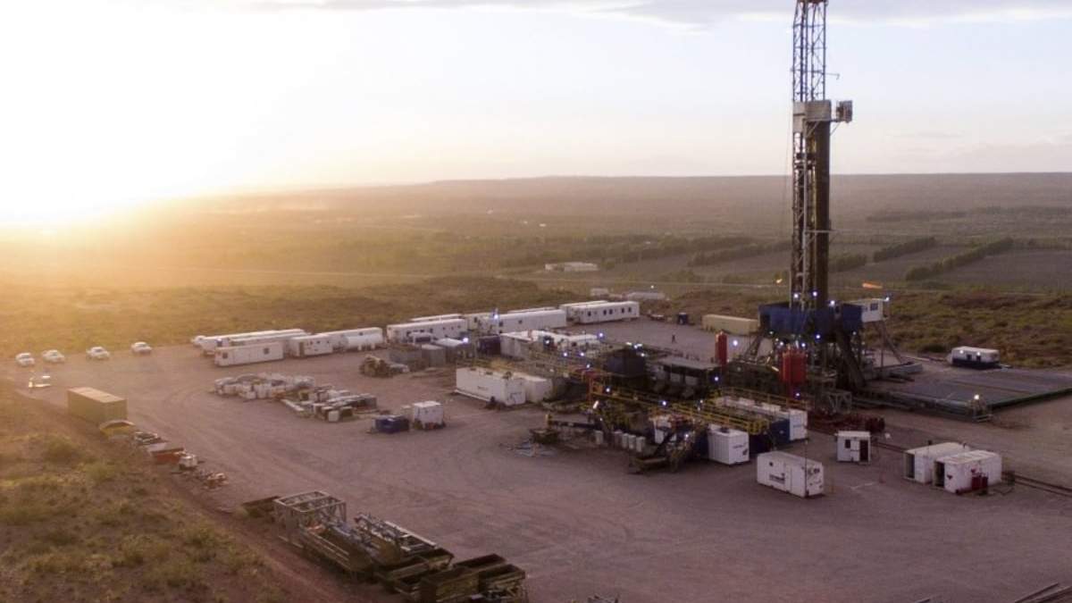 Yacimiento de YPF en Loma Campana, Vaca Muerta. Fuente: (Twitter)