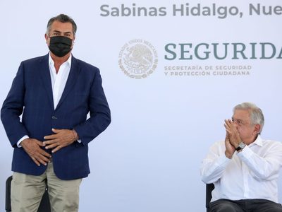 El Bronco se amansa ante AMLO: le aplaude y agradece por su gestión de vacunas