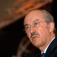 En la mañanera sale a relucir la pensión que Francisco Gil Díaz recibe del Banxico