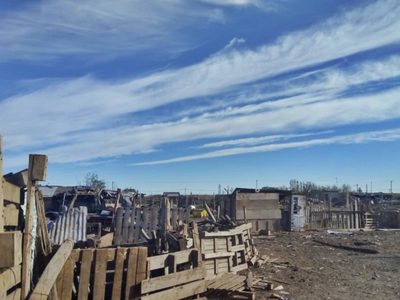 Un nuevo incendio en Colonia Nueva Esperanza dejó a una familia sin nada