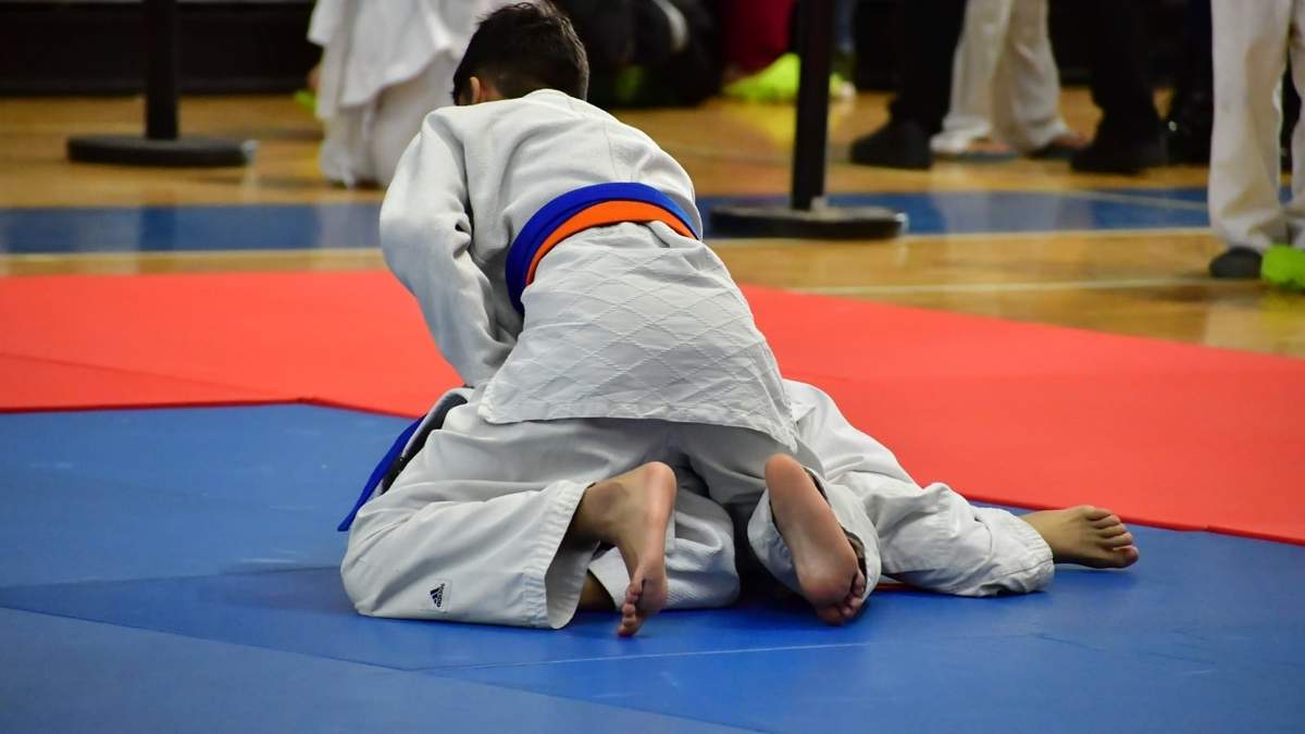 Competencia de judo