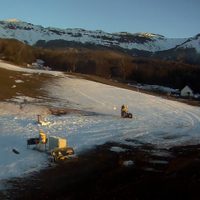 Nevó en San Martín de los Andes, pero no alcanzó a cubrir el Chapelco